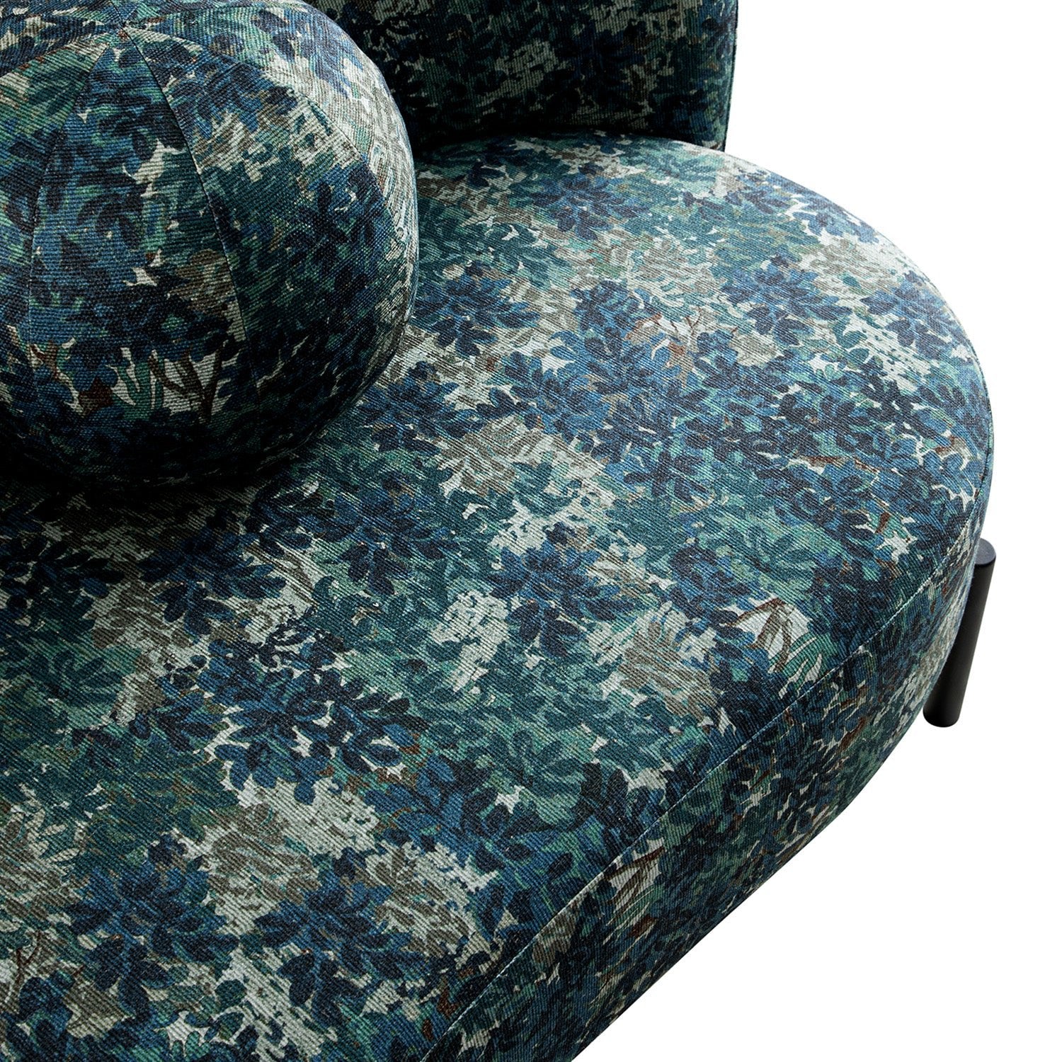 Amboise 3-Seater Curved Sofa with Ball Cushions, Julien Linen Blend - Image 16