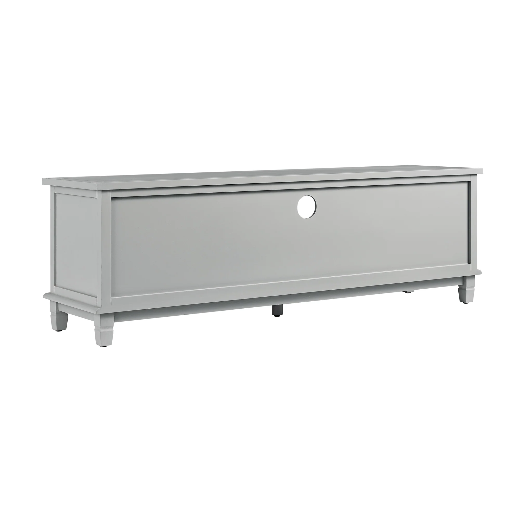Chantilly Mid Grey 150cm Wide TV Unit - Image 13