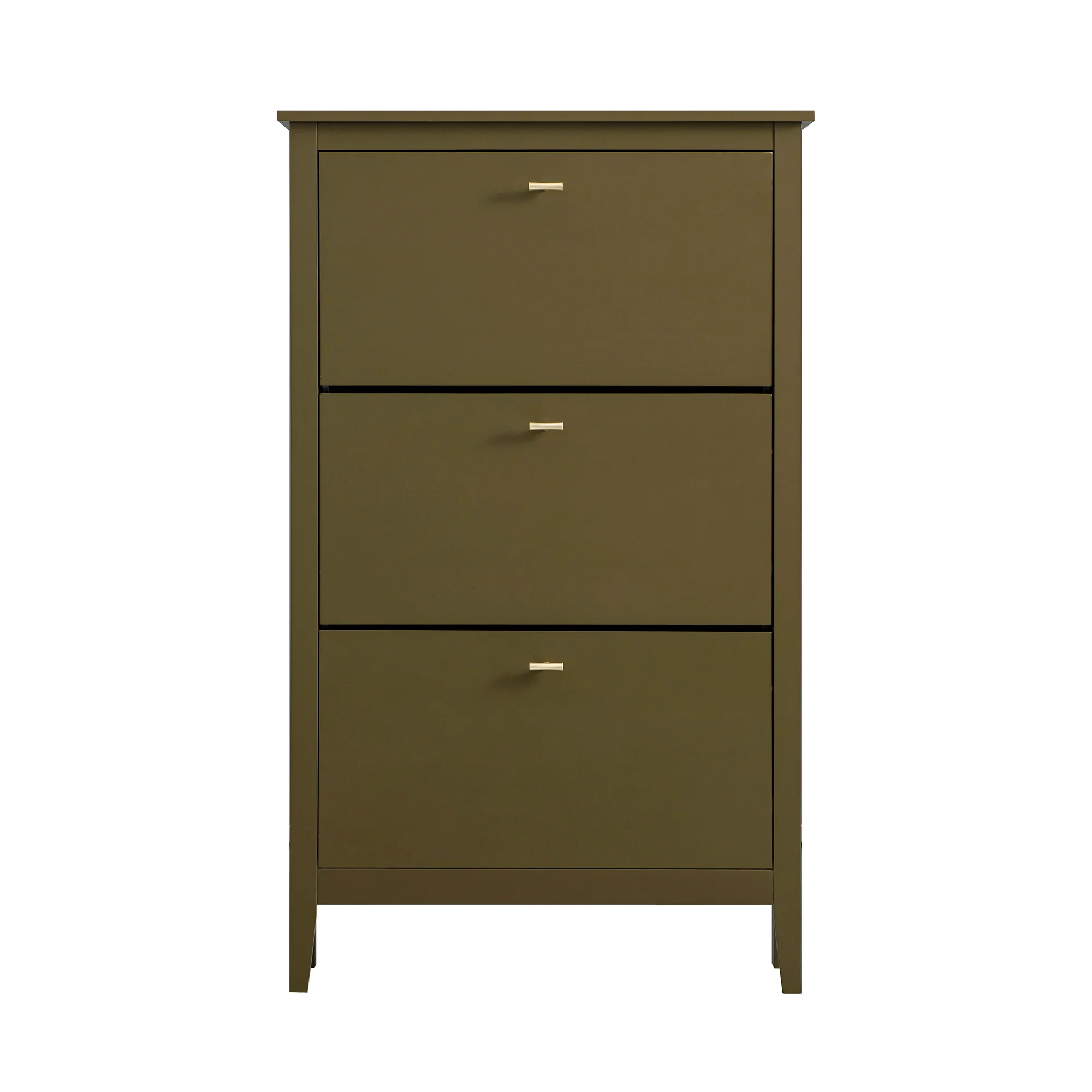 Oakham 3-Tier Shoe Cabinet, Olive Grove - Image 7
